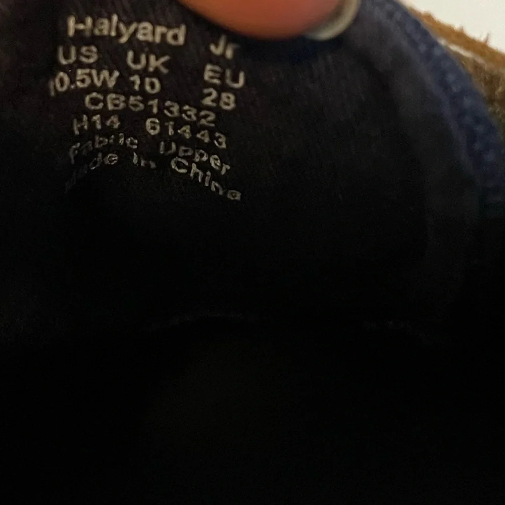 Sperry Toddler Unisex Boys Girls 10.5 Halyard Navy Blue Preppy Classic Boat Shoe